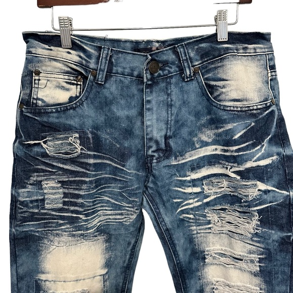 GS-115 Shredded Jeans 32 - Picture 3 of 5